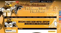 Desktop Screenshot of flemingtonfalcons.org